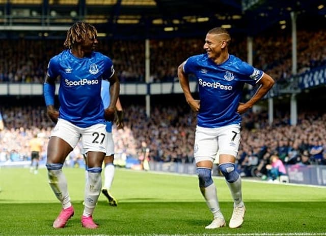 Richarlison e Kean - Everton x Wolverhampton