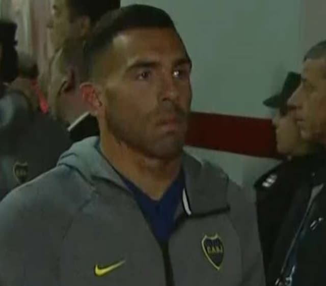 Tevez - Vestiário