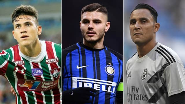 Quem não saiu, não sai mais! Nesta segunda-feira, a janela de transferências do futebol europeu fechou e grandes nomes foram novamente os protagonistas. O atacante brasileiro Pedro foi negociado pelo Fluminense e é o novo reforço da Fiorentina. Icardi, que vivia um imbróglio envolvendo sua saída da Inter, é o novo reforço do PSG, assim como Keylor Navas, que deixou o Real Madrid rumo ao time francês, Veja o resumo do 'Deadline Day'!