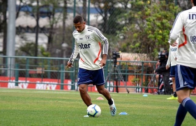 Fabinho - Treino São Paulo