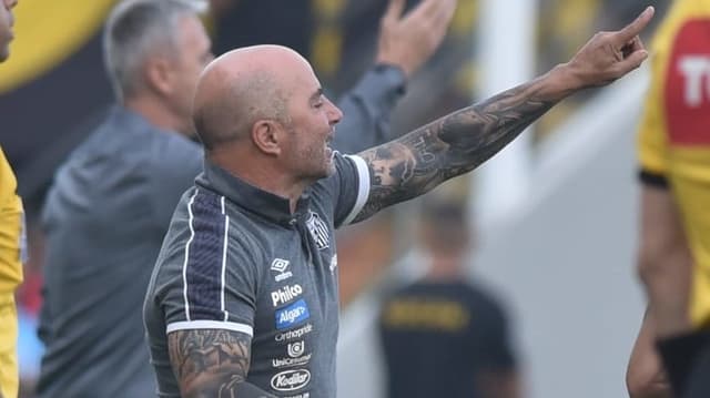 Santos x CAP - Sampaoli