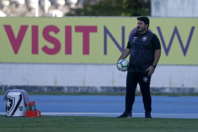 Eduardo Barroca - Botafogo - Treino