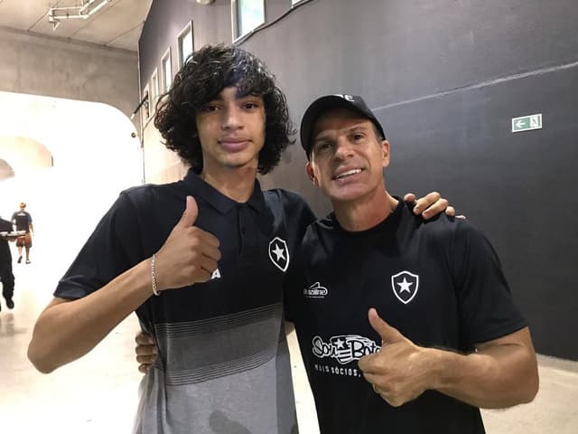 Matheus Nascimento e Túlio Maravilha - Botafogo