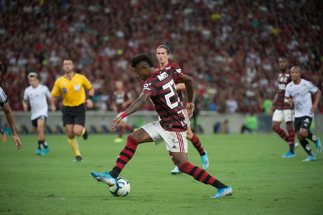 Flamengo x Santos - Bruno Henrique