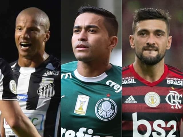 Santos Palmeiras e Corinthians