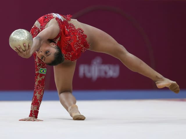 Barbara Domingos - Mundial de Ginástica Rítmica em Baku