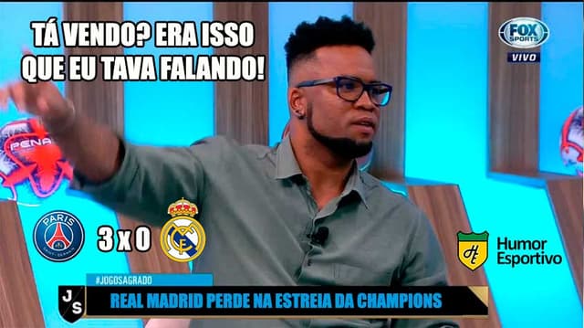 Derrota do Real Madrid rende memes com Carlos Alberto