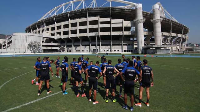 Treino do Botafogo no Estadio Nilton Santos 17.09.19