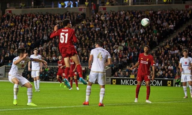 MK Dons x Liverpool