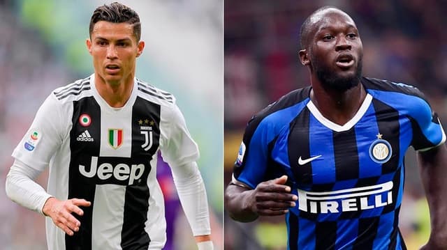 Cristiano Ronaldo (Juventus) e Lukaku (Internazionale)