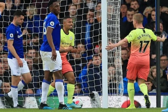 Everton x Manchester City