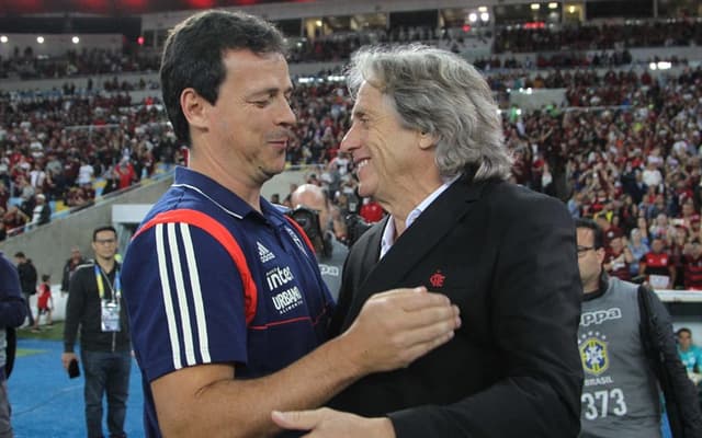 Flamengo x São Paulo - Fernando Diniz e Jorge Jesus