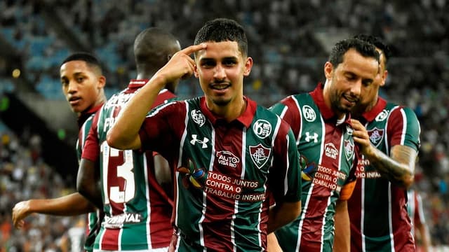 Fluminense x Bahia - Comemoração