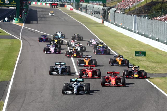 Largada - GP do Japão 2019 de F1