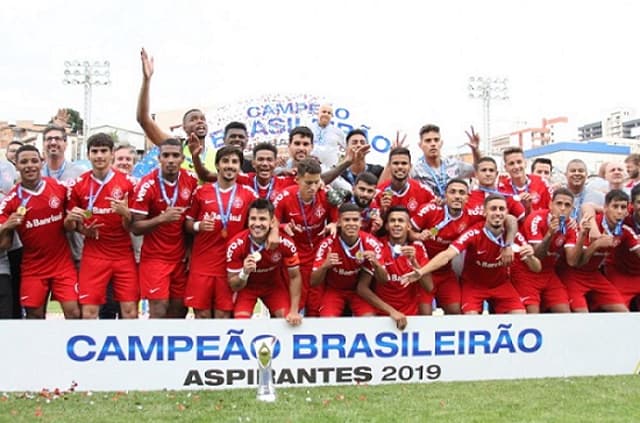 Internacional campeão do Brasileirão de Aspirantes 2019