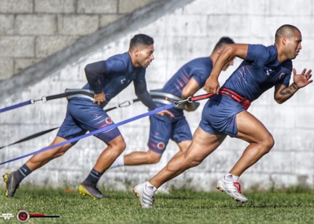 Treino do Veracruz