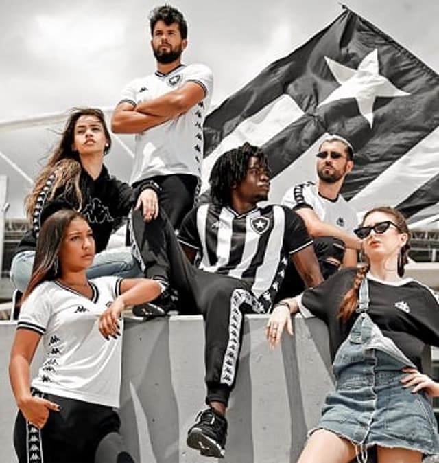 Botafogo divulgou nesta sexta-feira o novo uniforme