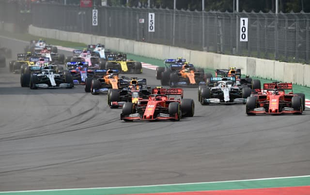 Largada - F1 México 2019