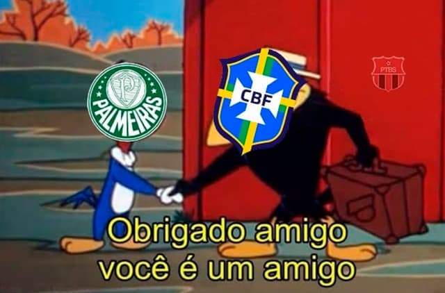 Meme: Palmeiras e o VAR contra o Avaí