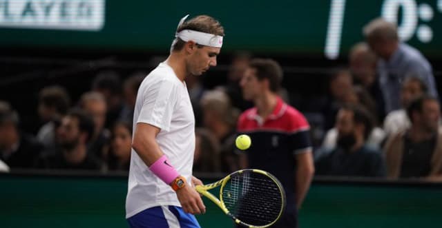 Rafael Nadal desiste da semi no Masters de Paris