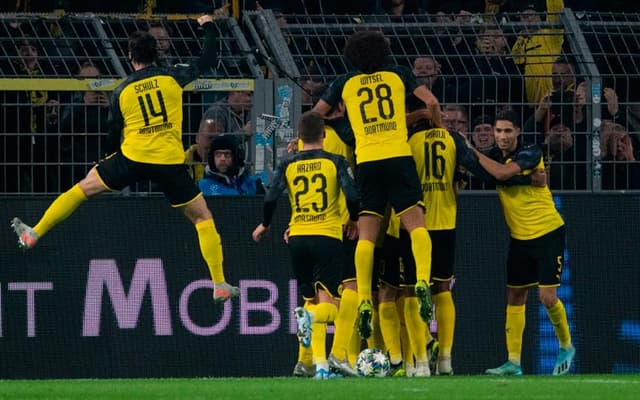 Borussia Dortmund x Inter de Milão - Comemoração