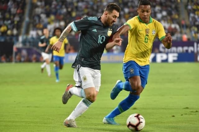 Confira a seguir a galeria especial do LANCE! com as imagens da derrota do Brasil para a Argentina