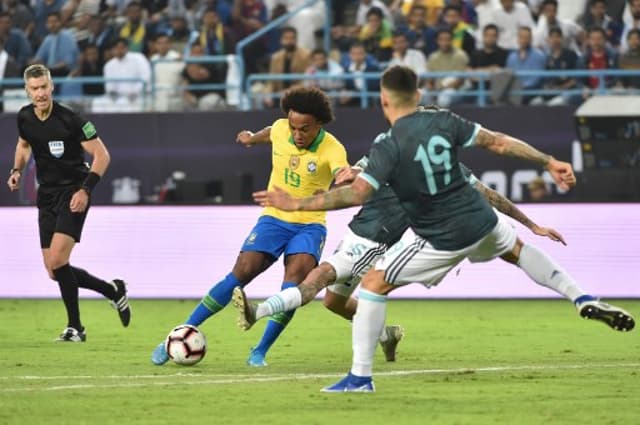 Brasil x Argentina Willian