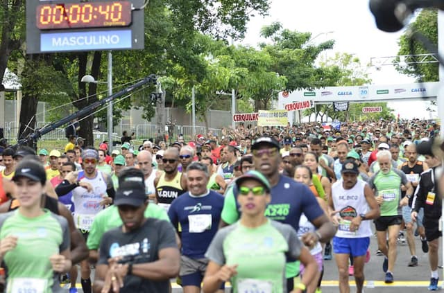 Largadas da Vota da Pampulha 2019 acontecerão entre 6h50m e 7h. (Divulgação)