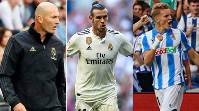 Montagem Zidane, Bale e Odegaard