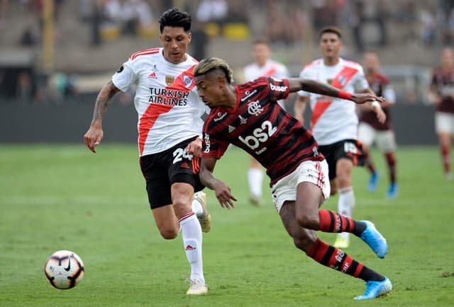 Flamengo x River Plate - Bruno Henrique