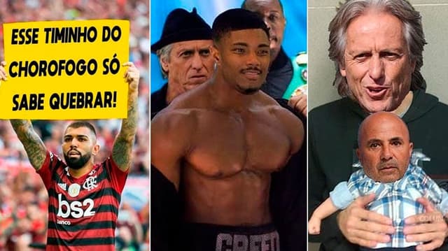 A campanha do título brasileiro do Flamengo em memes