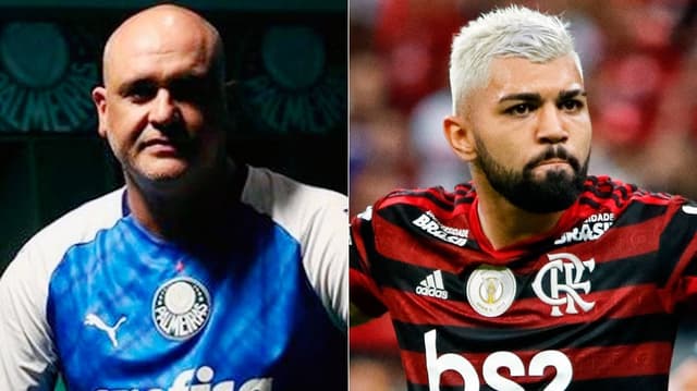 Montagem - Marcos e Gabigol