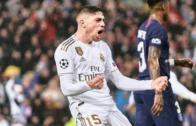 Real Madrid x PSG - Federico Valverde