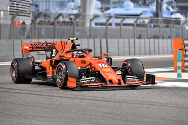 Charles Leclerc (Ferrari) Abu Dhabi F1 2019