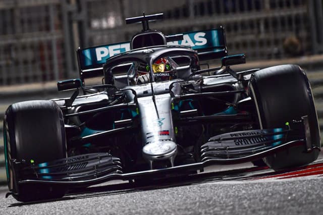 Lewis Hamilton (Mercedes) Abu Dhabi F1 2019