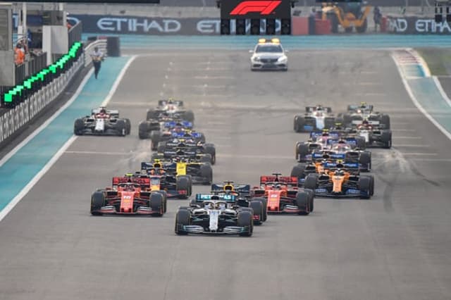 Largada - Abu Dhabi F1 2019