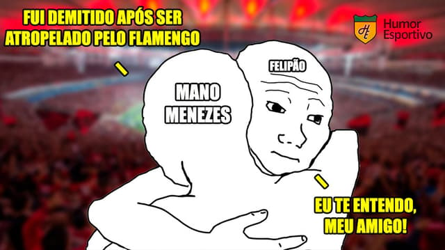 Meme: Palmeiras 1 x 3 Flamengo