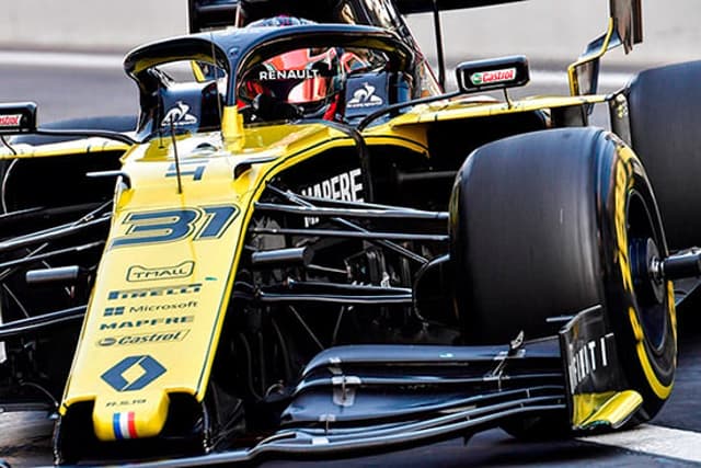 Esteban Ocon (Renault) - Testes Abu Dhabi