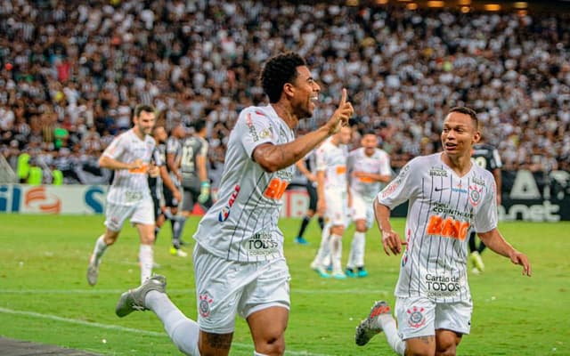 Ceará x Corinthians - Comemoração