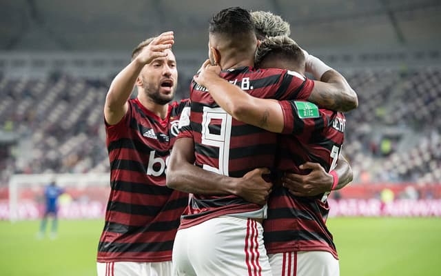 Flamengo x Al Hilal - Comemoração