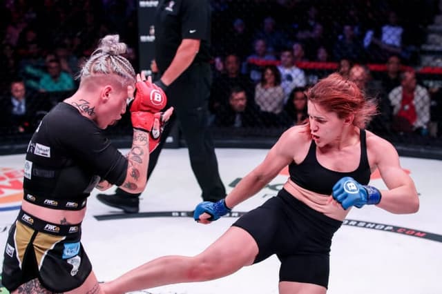 Ilara Joanne fará a sua segunda luta no cage do Bellator (Foto: divulgação Bellator)