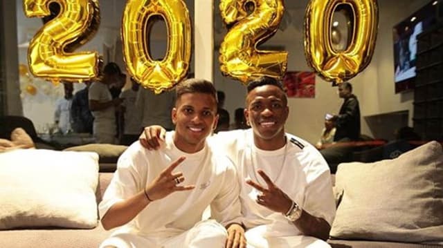 Rodrygo e Vinicius Jr