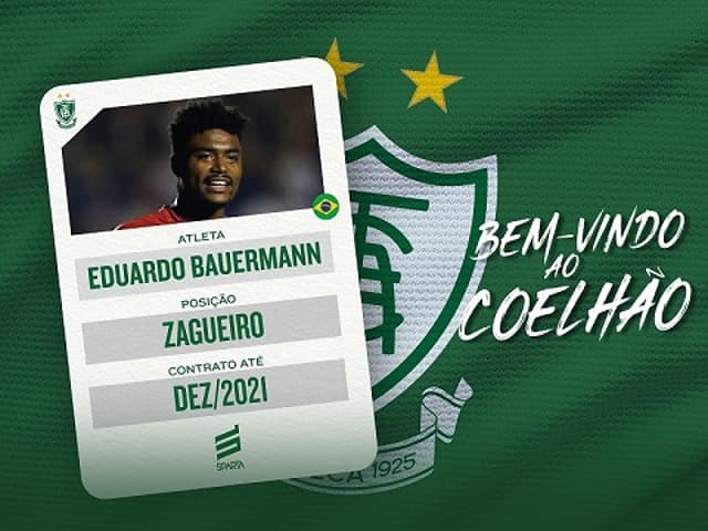 Eduardo Bauermann veio do Internacional e fica no Coelho até o fim de 2020