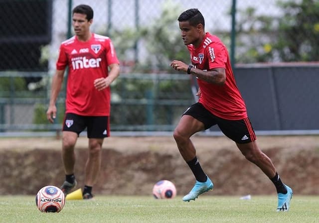 Everton - Treino São Paulo