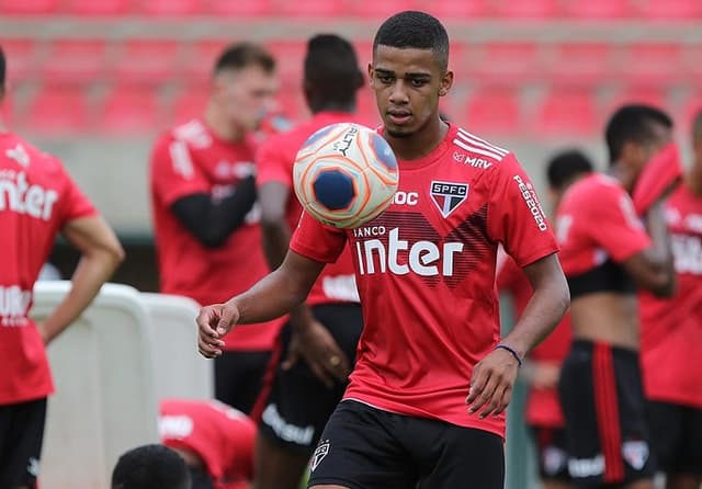 Brenner - Treino São Paulo