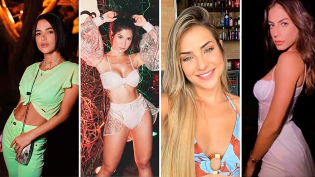 Montagem - Manu, Bianca, Gabi, Mari