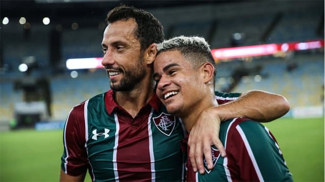 Fluminense x Portuguesa - Nenê e Miguel