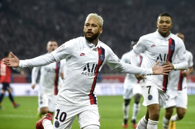 Lille x PSG - Neymar