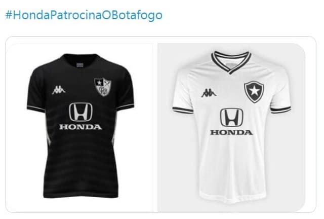 Botafogo - Patrocínio Honda