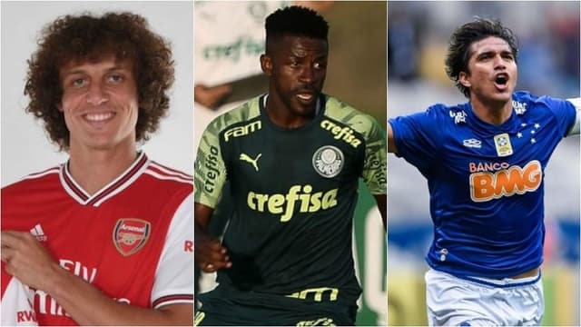 Montagem - David Luiz, Ramires e Marcelo Moreno